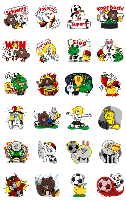 LINE Soccer Fever: Germany
