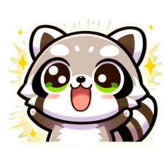 Racoon Dog Sticker(Fat JP Raccoon Dog) – LINE 스티커 | LINE STORE