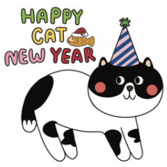 Happy Cat New Year