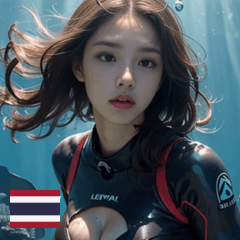 THAI seal and diver