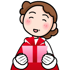 Animation Sticker "From mom" [Christmas]