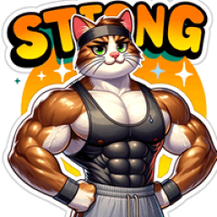 Muscle Cat Mania1