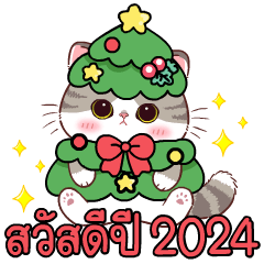 Meetung Cat : HappyNewYear 2024 V. Thai