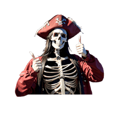静かなる骨の海賊たち