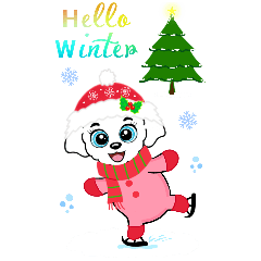 Snow: Merry Christmas & Happy New Year
