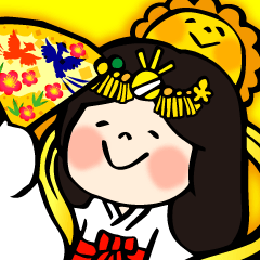 Cheerful Japanese god 13