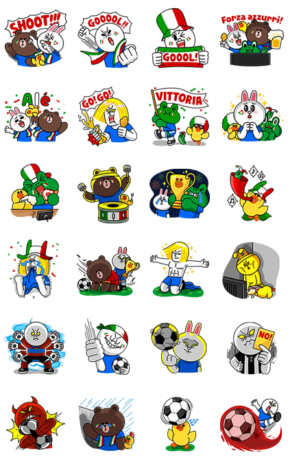 LINE Soccer Fever: Italy
