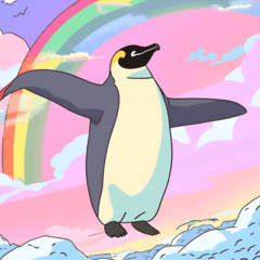 Flying Emperor Penguin01