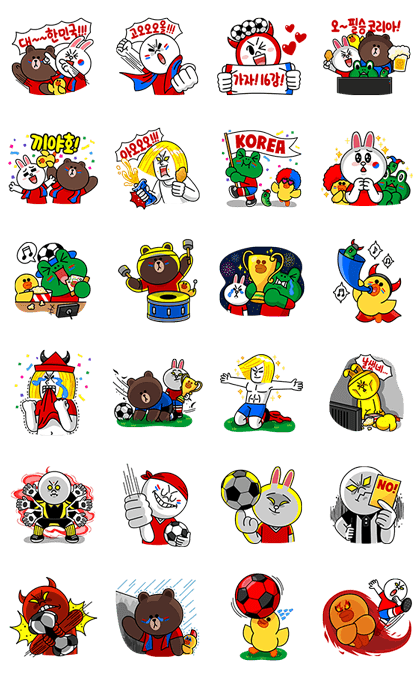 LINE Soccer Fever: Korea