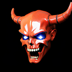 demon head sticker