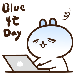Moss兔 - Blue 忙 day.