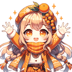 Winter | Fruit girls Sticker(en)