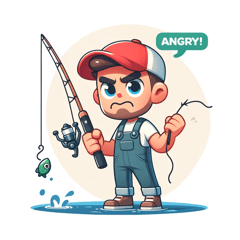 Fishing Enthusiast Stickers