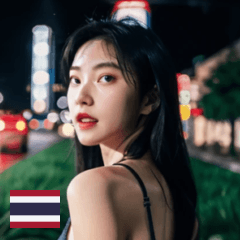 THAI tokyo night street girl