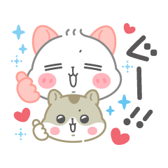 Hamster / Nagomu all year round sticker