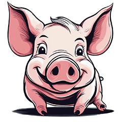 cute pig... – LINE stickers | LINE STORE