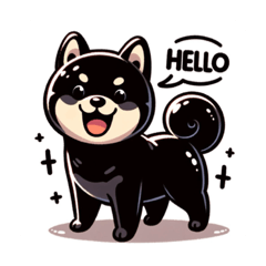 "Charming Shiba Inu: Everyday Stickers"