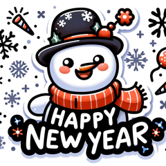 Snowman's New Year