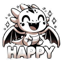 Cute Dragons: A World of Emotions