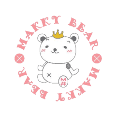 makky bear × purin(大きめ)