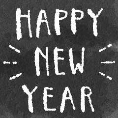◉毎年◉シンプルでクールな新年のご挨拶◉BIG