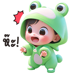 Baby Frog So Cute