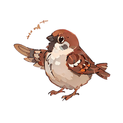 Happy Animal_Sparrow