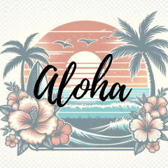 Retro Hawaiian