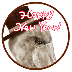 The Animal's circus New year's greetings