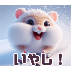Snowflake Hamster Cuties