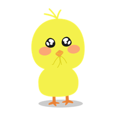 greeting & emotions chick chimapiyo-chan