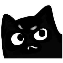 Cute Mini Black Cat