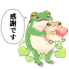 Japanese tree frog × LINE NEWS