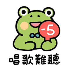 Points deducted (frog) (daily)