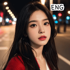 ENG Korean beauty at night  A