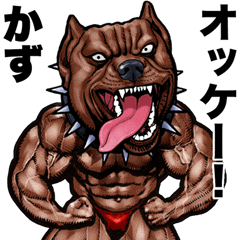 Kazu dedicated Muscle macho animal