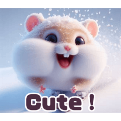 Snowflake Hamster Cuties ENG