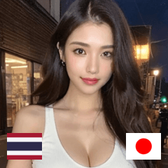 THAI JP jeans crop top girl