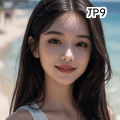 JP9 beach innocent girl