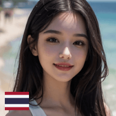 THAI beach innocent girl