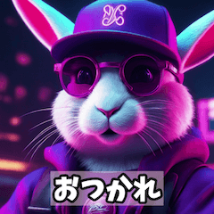 Neon Punk Rabbits