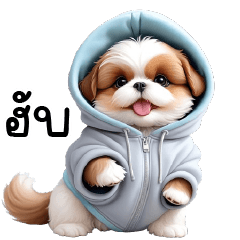 Kawaii 2024 dog hoodie