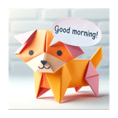 Origami Pup Chat