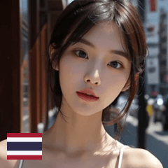 THAI Korean city girl