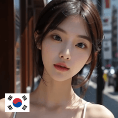 KR Korean city girl