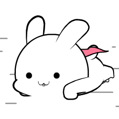 Simple Rabbit : Pop-up stickers