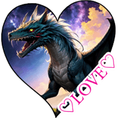 dragon like creature7love love love
