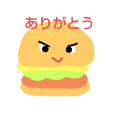 可愛い!食べ物スタンプ