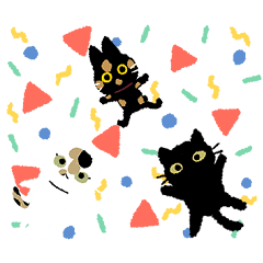 Super Kawaii Cats Sticker