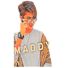 MADDY NAME STICKERS